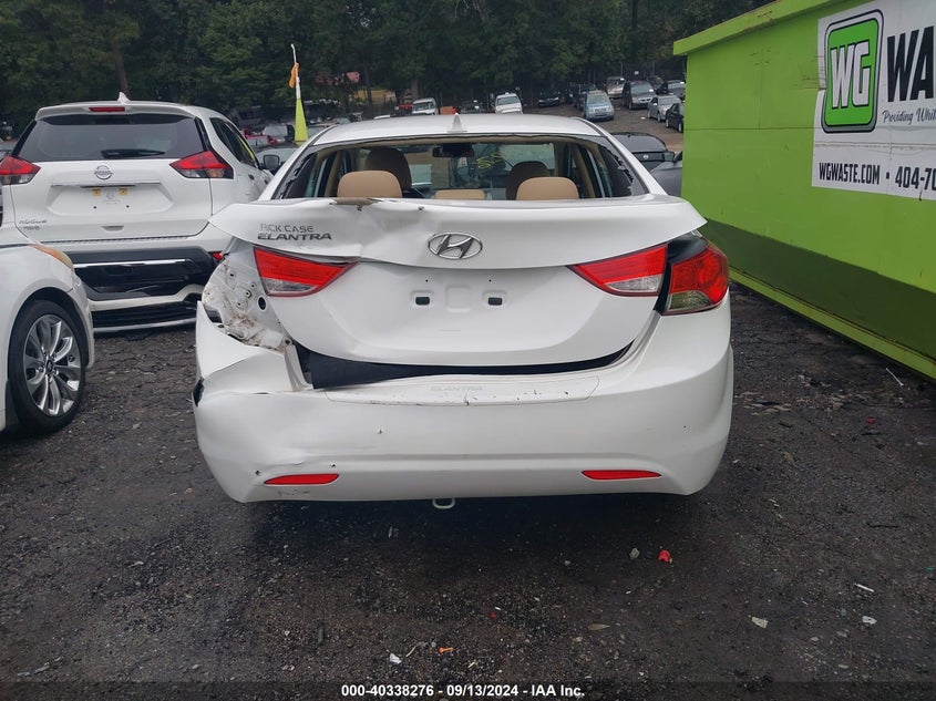 5NPDH4AE5CH125479 2012 Hyundai Elantra Gls