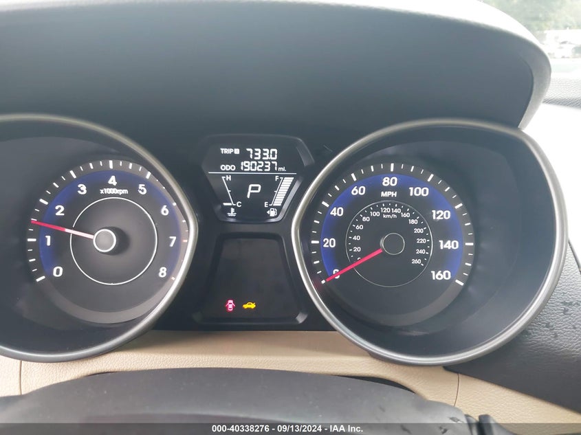 5NPDH4AE5CH125479 2012 Hyundai Elantra Gls