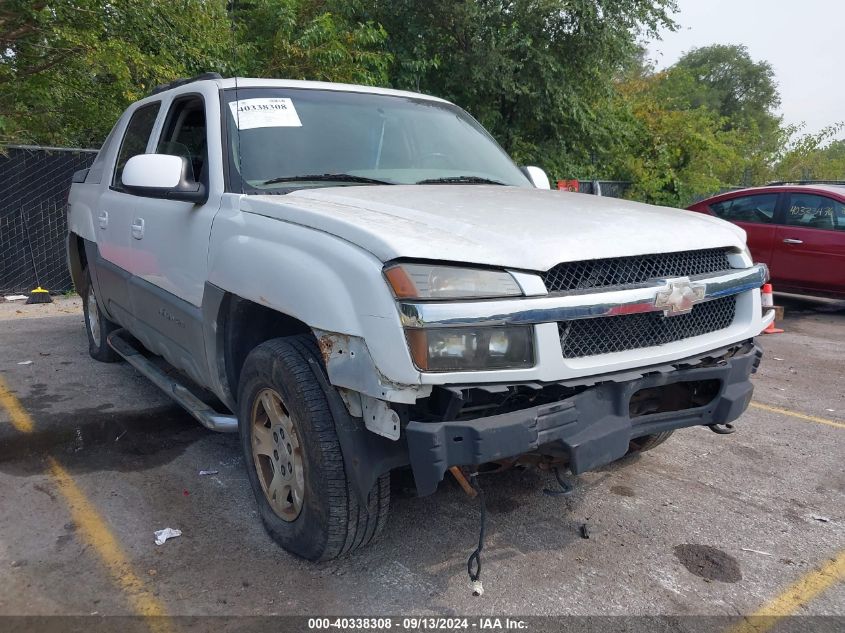 2002 Chevrolet Avalanche K1500 VIN: 3GNEK13T22G219074 Lot: 40338308