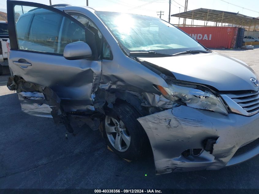 2017 Toyota Sienna Le 8 Passenger VIN: 5TDKZ3DC4HS778525 Lot: 40338356