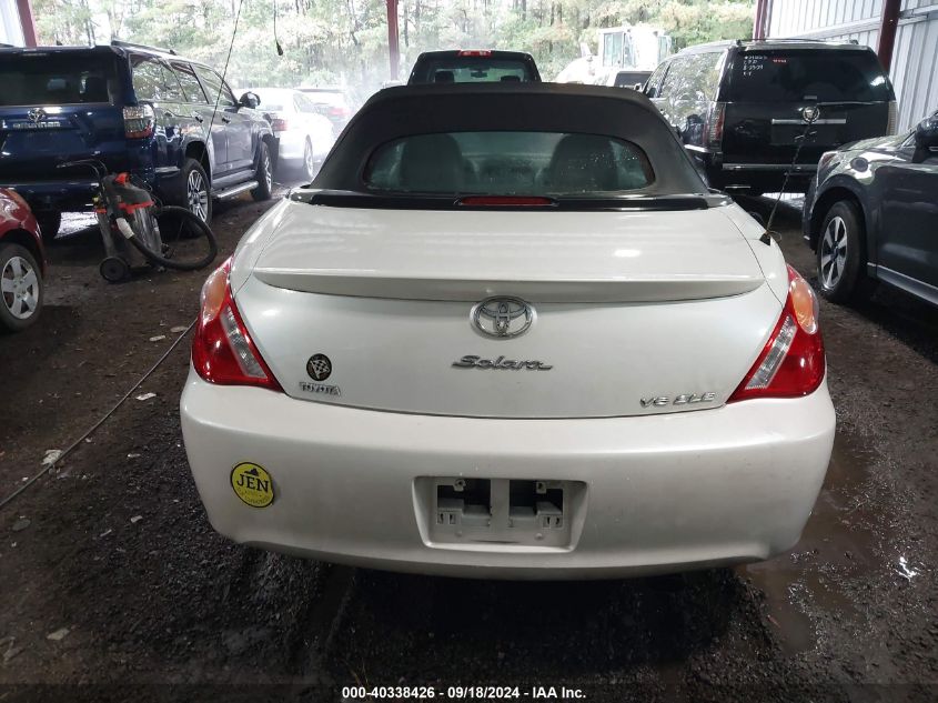 2005 Toyota Camry Solara Sle VIN: 4T1FA38P85U047766 Lot: 40338426