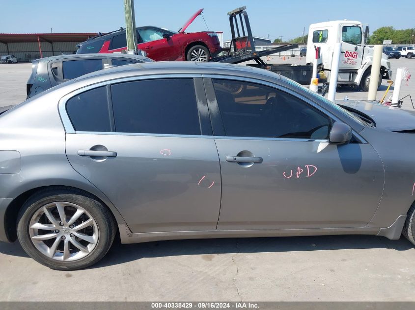 2008 Infiniti G35 Journey VIN: JNKBV61E58M2087 Lot: 40338429