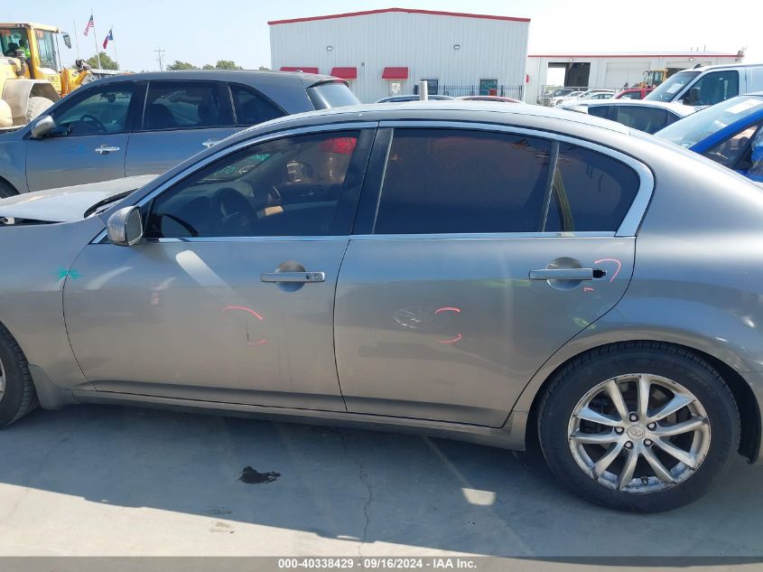 2008 Infiniti G35 Journey VIN: JNKBV61E58M2087 Lot: 40338429