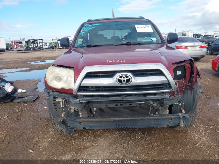 2007 Toyota 4Runner Sr5 V6 VIN: JTEZU14R878080925 Lot: 40338437