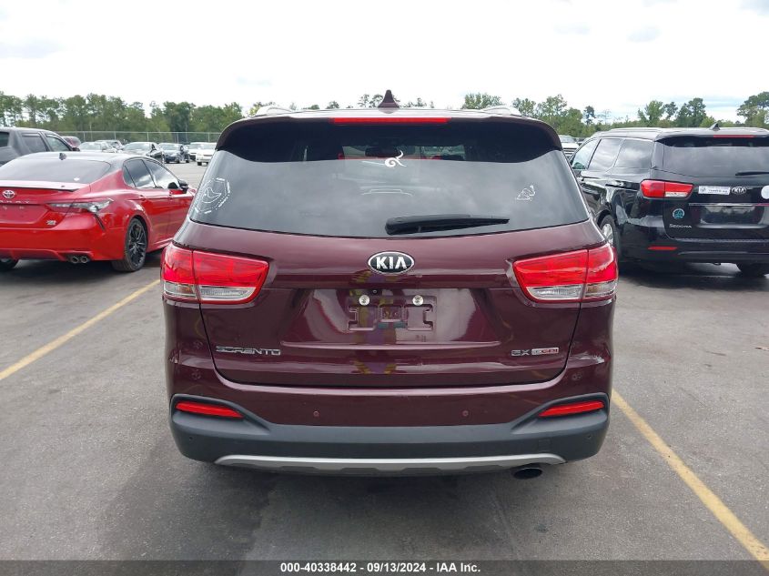 2017 Kia Sorento 2.0T Ex VIN: 5XYPH4A10HG274763 Lot: 40338442