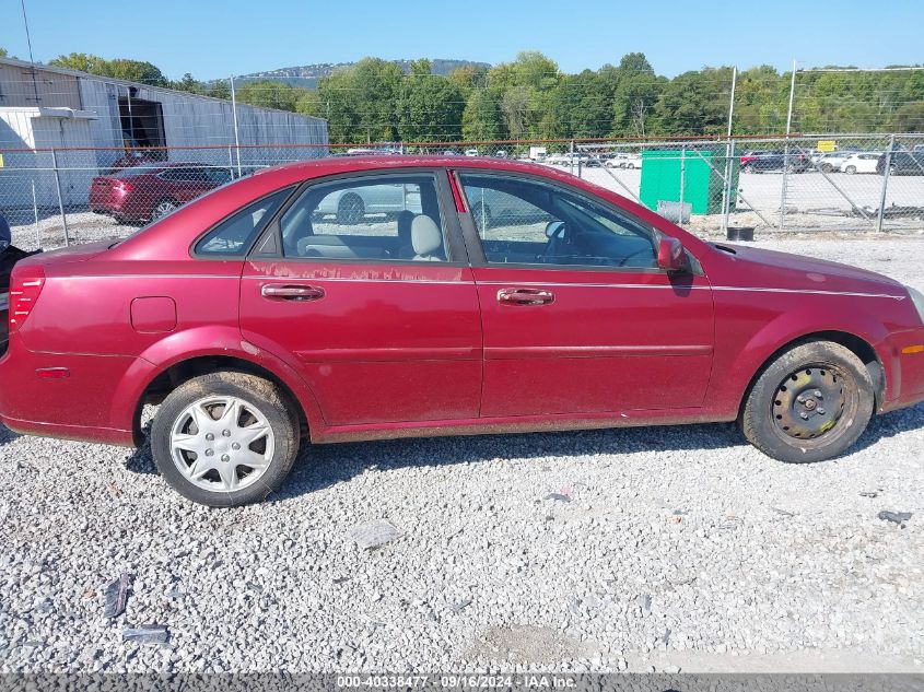 2008 Suzuki Forenza VIN: KL5JD56788K917820 Lot: 40338477