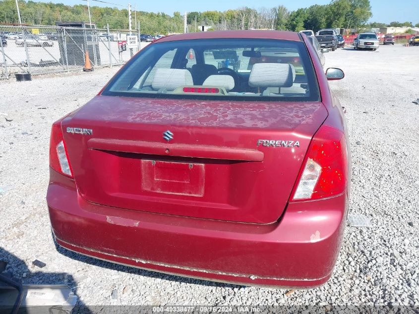 2008 Suzuki Forenza VIN: KL5JD56788K917820 Lot: 40338477