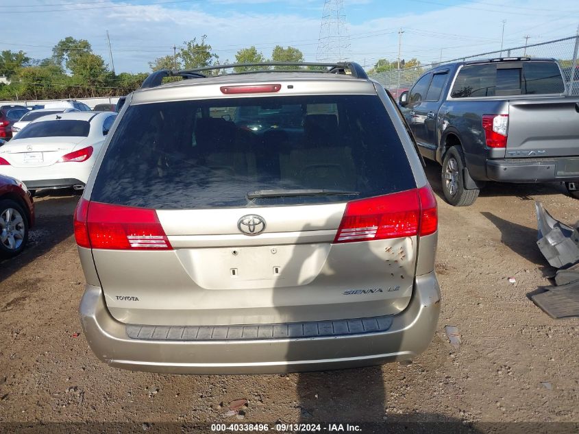 2005 Toyota Sienna Le VIN: 5TDZA23C55S230076 Lot: 40338496