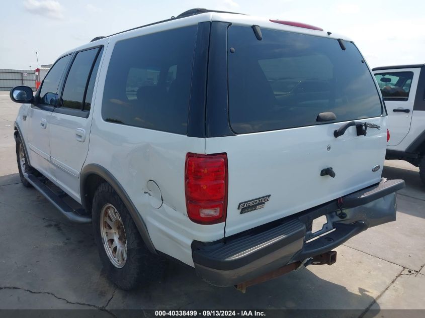 2000 Ford Expedition Xlt VIN: 1FMRU15L3YLA73275 Lot: 40338499