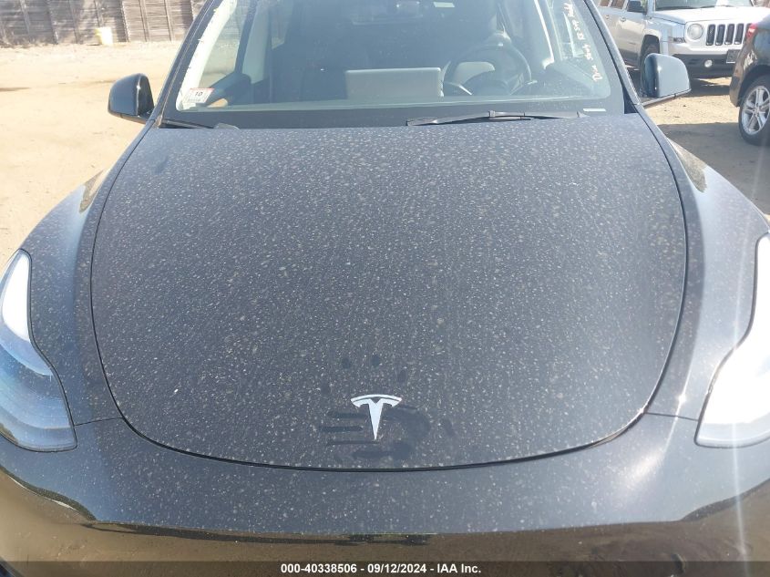 2023 Tesla Model Y Awd/Long Range Dual Motor All-Wheel Drive VIN: 7SAYGDEE0PA173183 Lot: 40338506