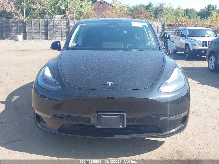 2023 Tesla Model Y Awd/Long Range Dual Motor All-Wheel Drive VIN: 7SAYGDEE0PA173183 Lot: 40338506