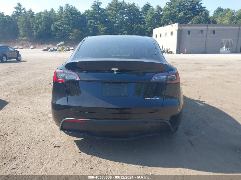 2023 Tesla Model Y Awd/Long Range Dual Motor All-Wheel Drive VIN: 7SAYGDEE0PA173183 Lot: 40338506