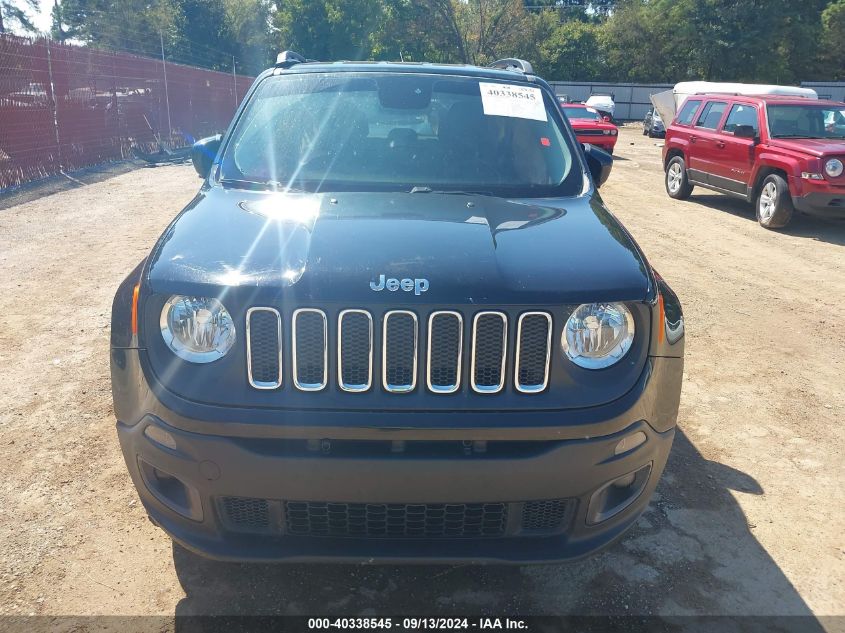 2015 Jeep Renegade Latitude VIN: ZACCJABT3FPB88507 Lot: 40338545