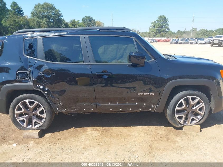 2015 Jeep Renegade Latitude VIN: ZACCJABT3FPB88507 Lot: 40338545