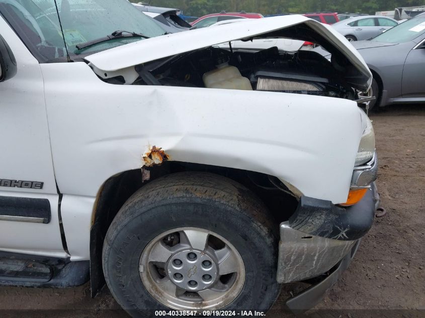 2000 Chevrolet Tahoe All New Ls VIN: 1GNEK13T7YJ208563 Lot: 40338547