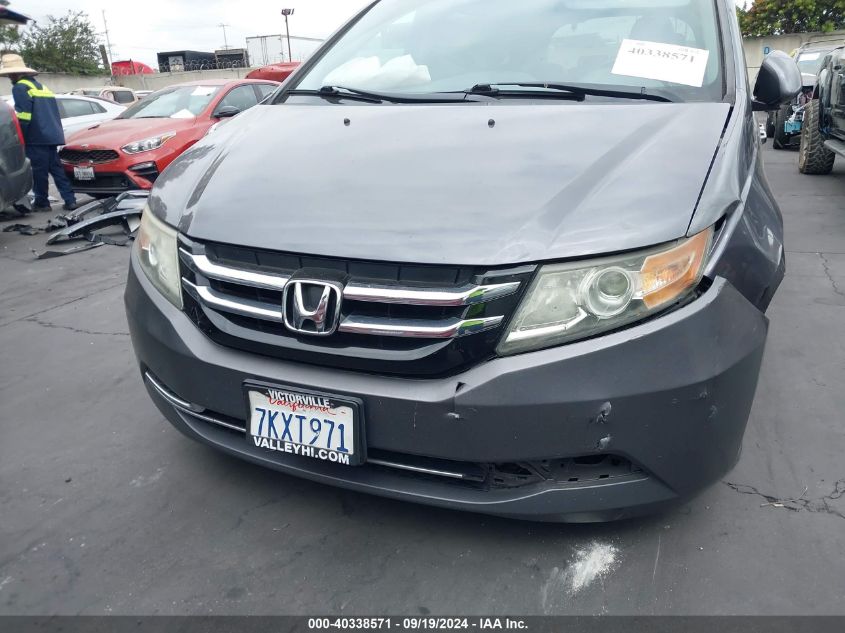 2015 Honda Odyssey Ex-L VIN: 5FNRL5H68FB093588 Lot: 40338571