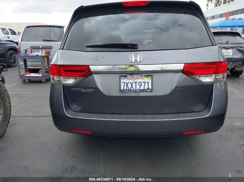 2015 HONDA ODYSSEY EX-L - 5FNRL5H68FB093588