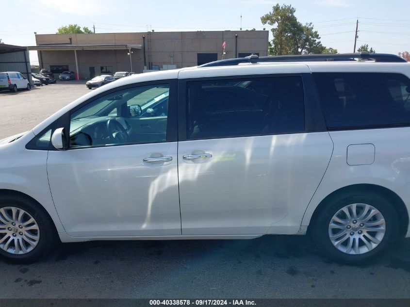 2015 Toyota Sienna Xle 8 Passenger VIN: 5TDYK3DC0FS576003 Lot: 40338578