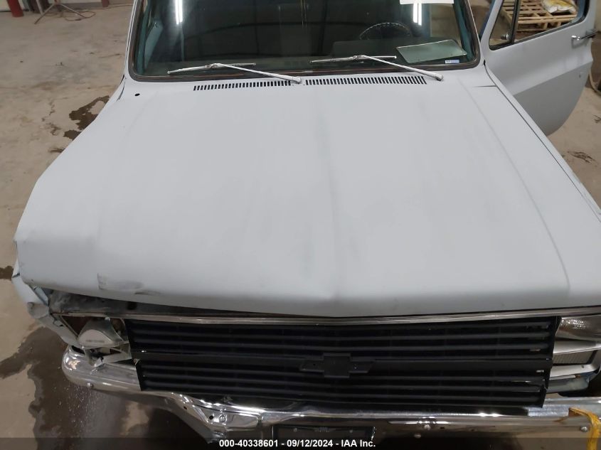 1984 Chevrolet C10 VIN: 2GCCC14D0E1129875 Lot: 40338601