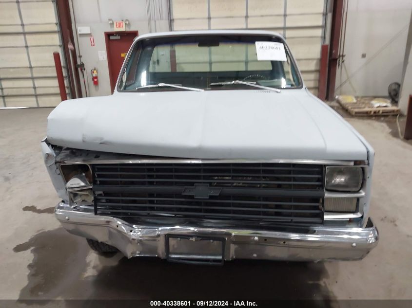 1984 Chevrolet C10 VIN: 2GCCC14D0E1129875 Lot: 40338601