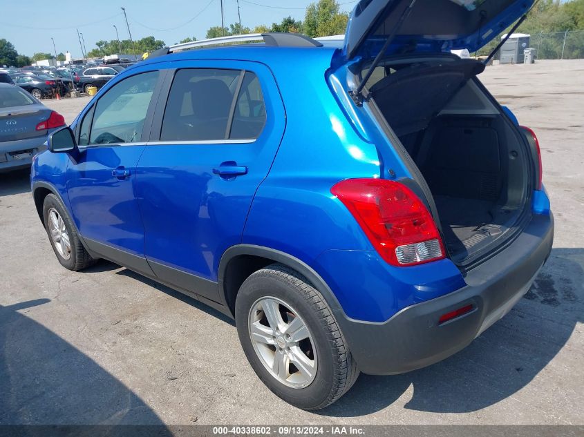 2016 Chevrolet Trax Lt VIN: KL7CJLSB6GB657665 Lot: 40338602