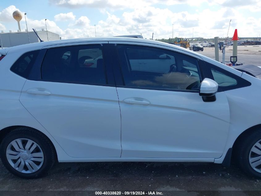 2016 Honda Fit Lx VIN: JHMGK5H54GX012805 Lot: 40338620