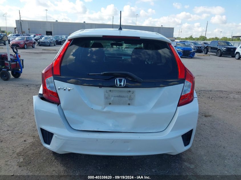 2016 Honda Fit Lx VIN: JHMGK5H54GX012805 Lot: 40338620