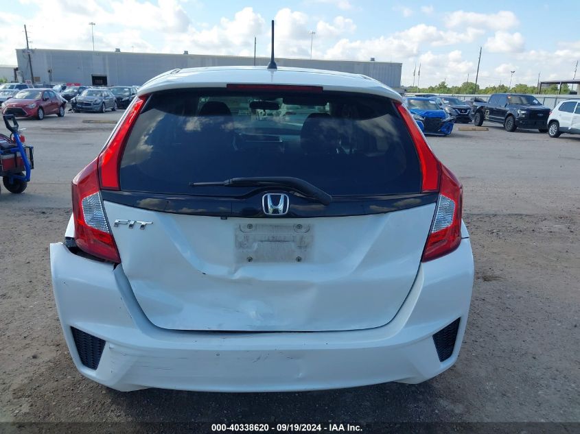 2016 Honda Fit Lx VIN: JHMGK5H54GX012805 Lot: 40338620