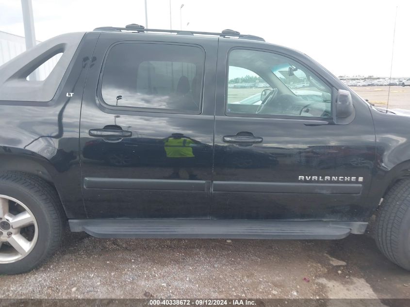 2007 Chevrolet Avalanche 1500 Lt VIN: 3GNEC12027G303259 Lot: 40338672