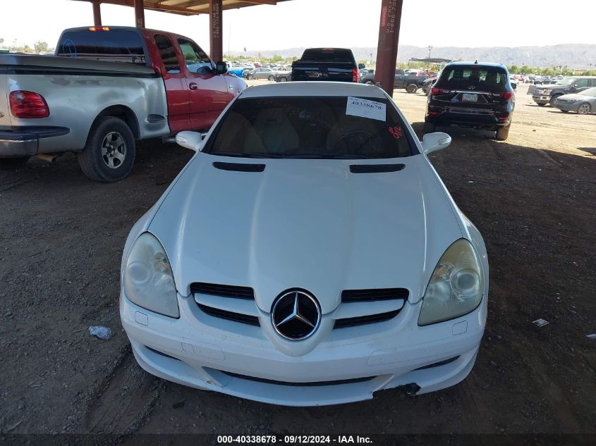 WDBWK54F38F187726 2008 Mercedes-Benz Slk 280