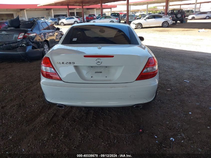 WDBWK54F38F187726 2008 Mercedes-Benz Slk 280