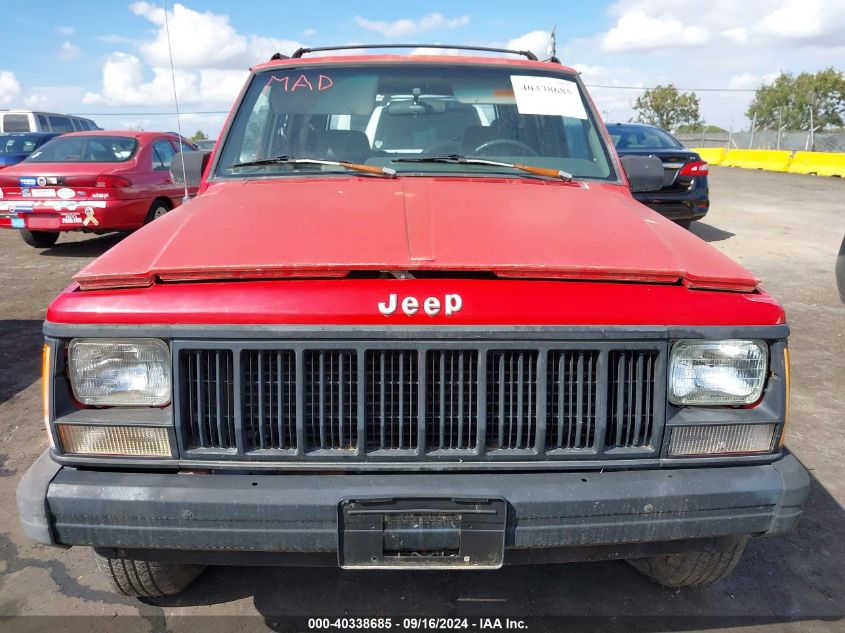 1993 Jeep Cherokee Sport VIN: 1J4FJ68S8PL599605 Lot: 40338685