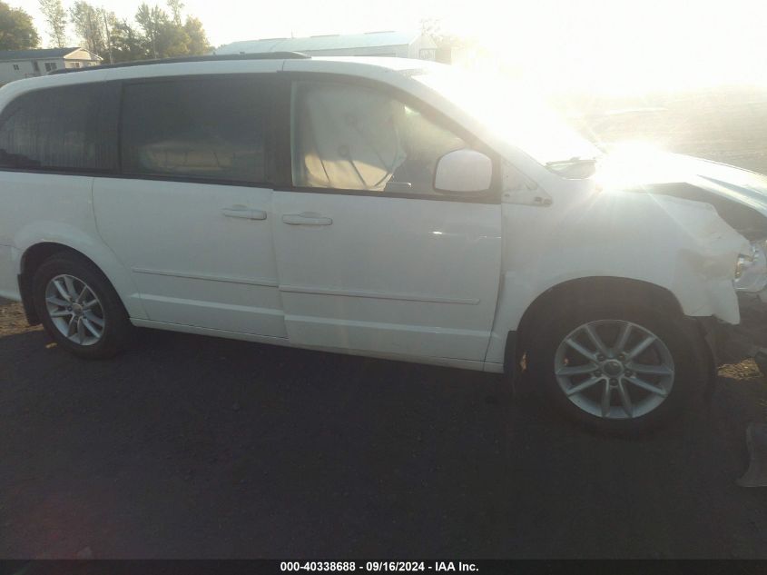 2013 DODGE GRAND CARAVAN SXT - 2C4RDGCG5DR542994