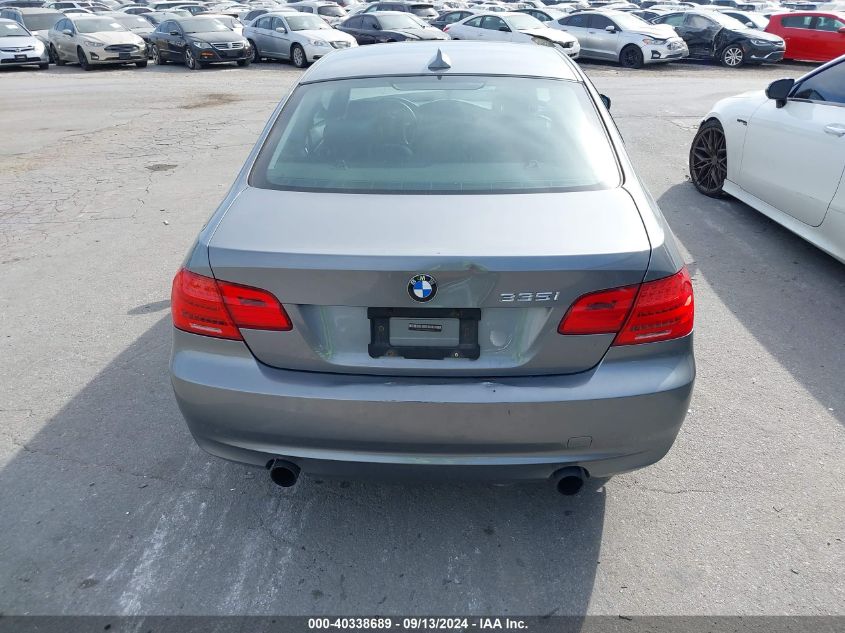 2011 BMW 335 Xi VIN: WBAKF9C55BE261761 Lot: 40338689