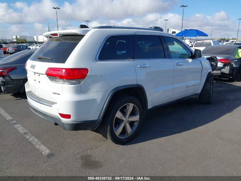 2014 Jeep Grand Cherokee Limited VIN: 1C4RJEBG8EC519895 Lot: 40338702