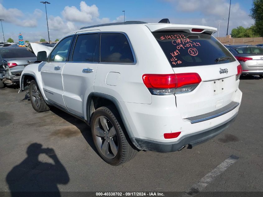 2014 Jeep Grand Cherokee Limited VIN: 1C4RJEBG8EC519895 Lot: 40338702