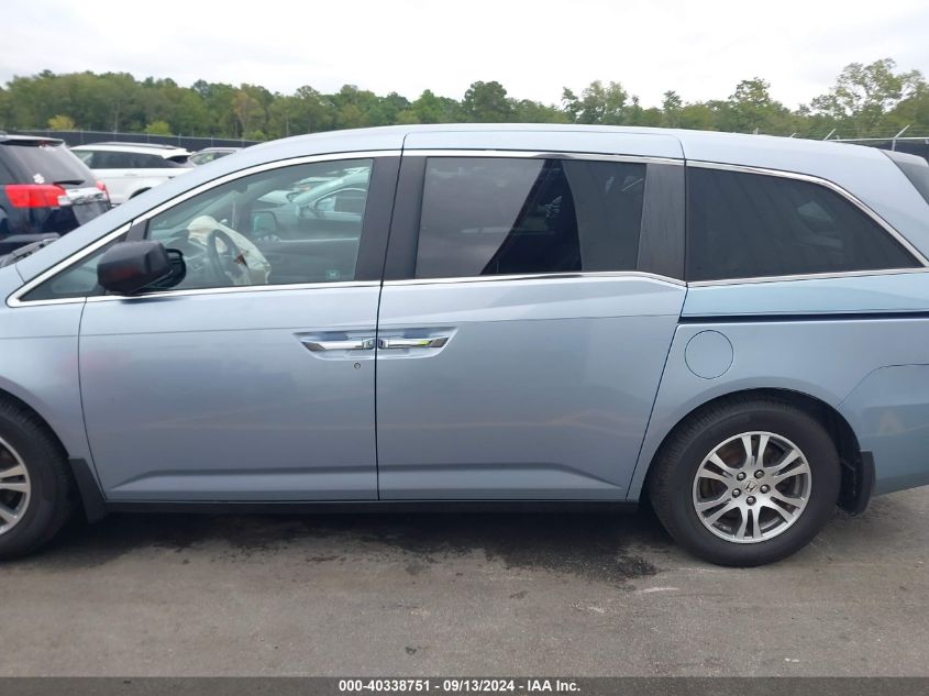 2012 Honda Odyssey Ex-L VIN: 5FNRL5H67CB123188 Lot: 40338751