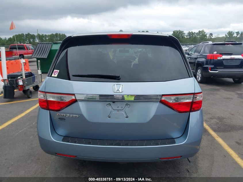 2012 Honda Odyssey Ex-L VIN: 5FNRL5H67CB123188 Lot: 40338751