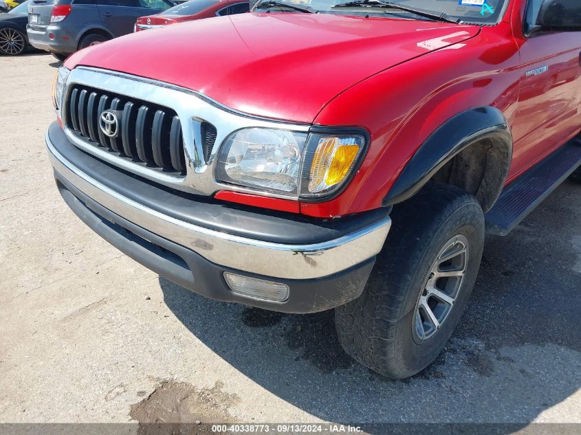 2001 Toyota Tacoma Prerunner V6 VIN: 5TESN92N81Z768222 Lot: 40338773