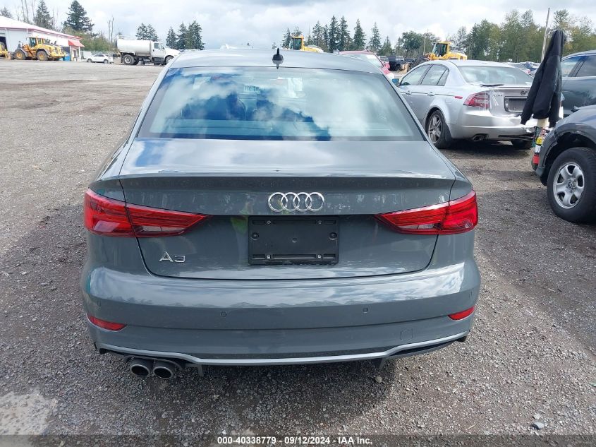 2019 Audi A3 40 Premium VIN: WAUGUGFF2KA102188 Lot: 40338779