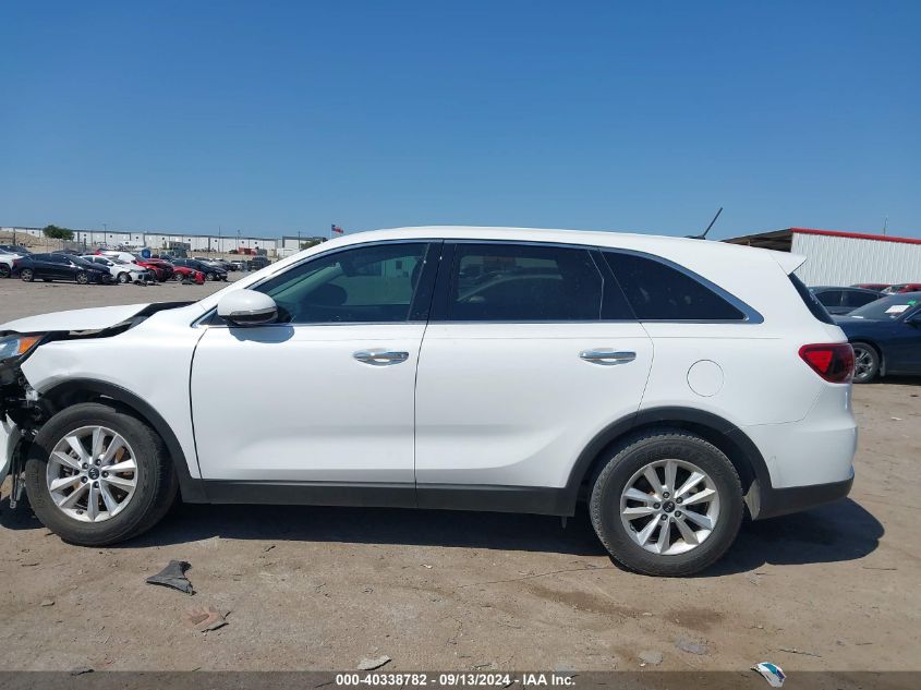 2019 KIA SORENTO 2.4L L - 5XYPG4A36KG599882