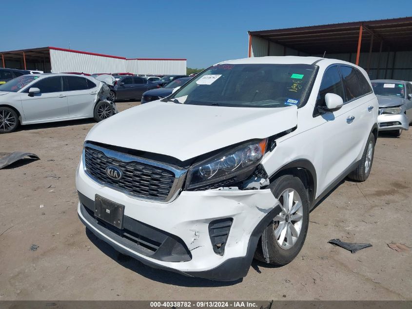 2019 Kia Sorento L/Lx VIN: 5XYPG4A36KG599882 Lot: 40338782