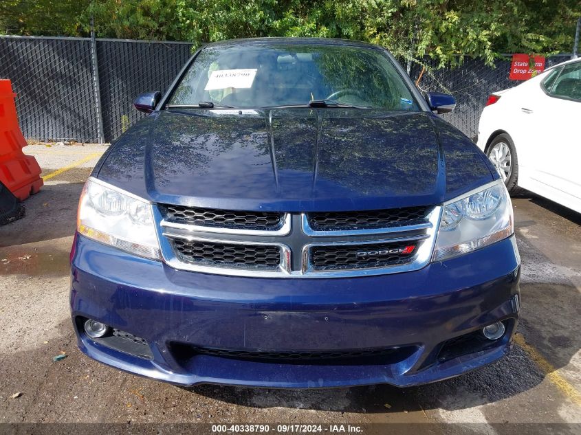 1C3CDZCG6DN666534 2013 Dodge Avenger Sxt