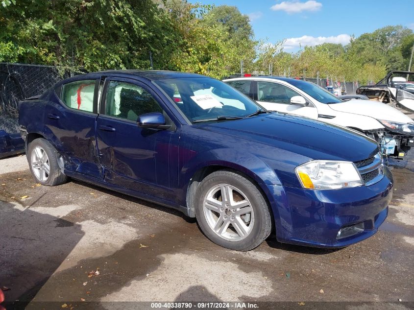 2013 Dodge Avenger Sxt VIN: 1C3CDZCG6DN666534 Lot: 40338790