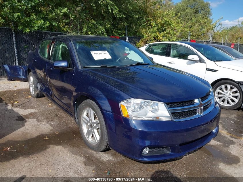 VIN 1C3CDZCG6DN666534 2013 Dodge Avenger, Sxt no.1