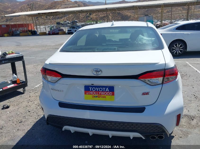 2021 Toyota Corolla Se VIN: 5YFS4MCE9MP084682 Lot: 40338797