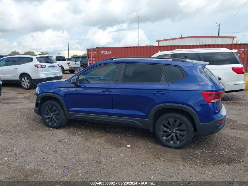 2022 Volkswagen Taos 1.5T S VIN: 3VVDX7B2XNM008505 Lot: 40338802