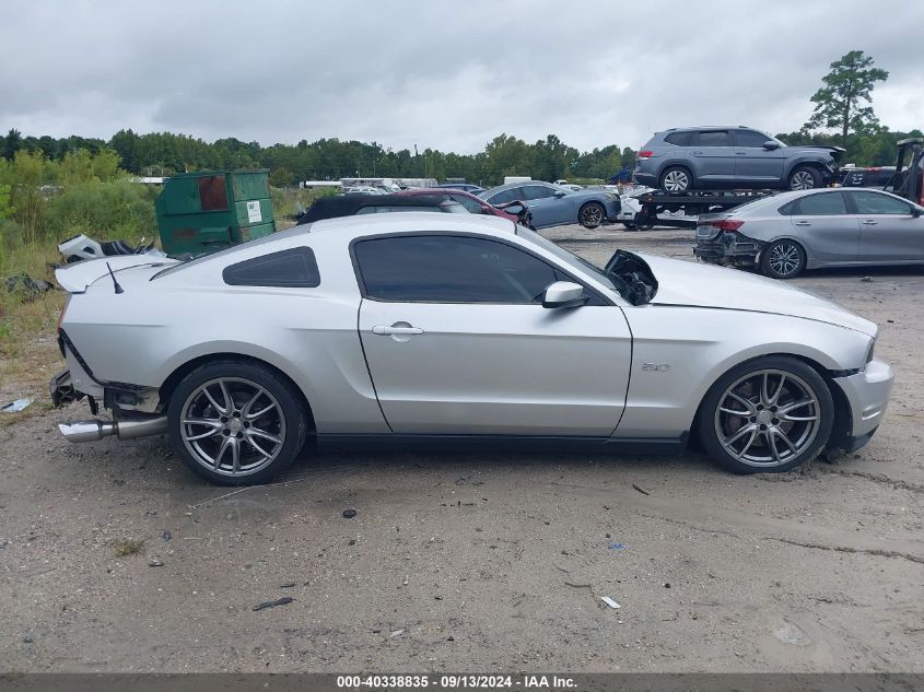 2011 Ford Mustang Gt Premium VIN: 1ZVBP8CF6B5105292 Lot: 40338835