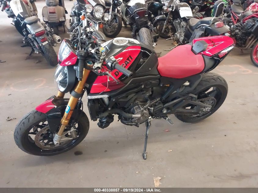 2023 Ducati Monster VIN: ZDMMAMDTXPB007647 Lot: 40338857