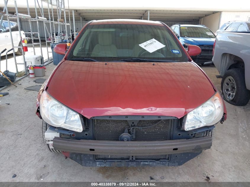 2010 Hyundai Elantra Blue/Gls/Se VIN: KMHDU4AD0AU167124 Lot: 40338879